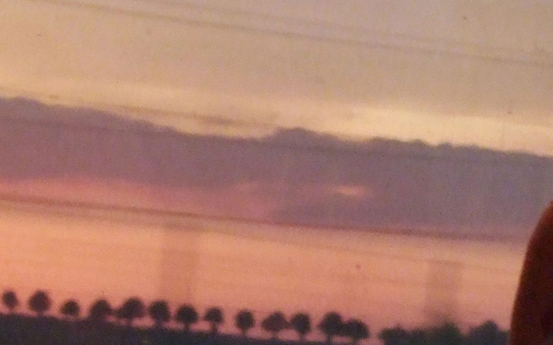 En train